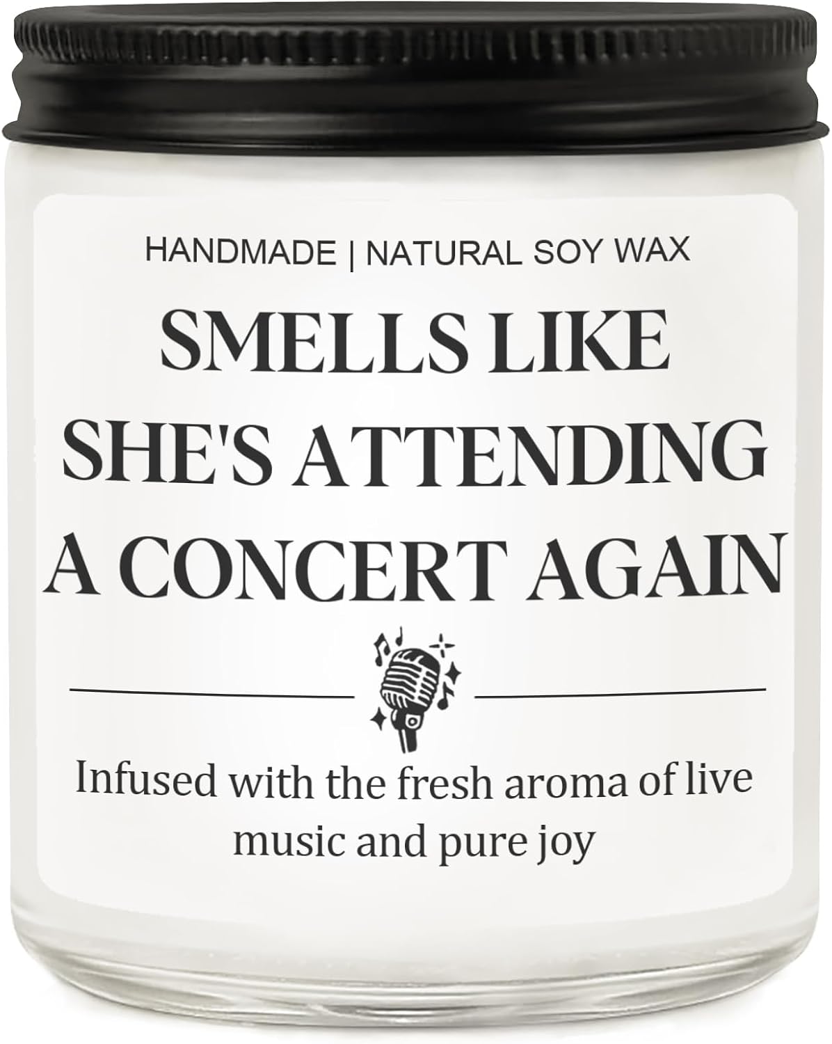 Music Lover Funny Candle