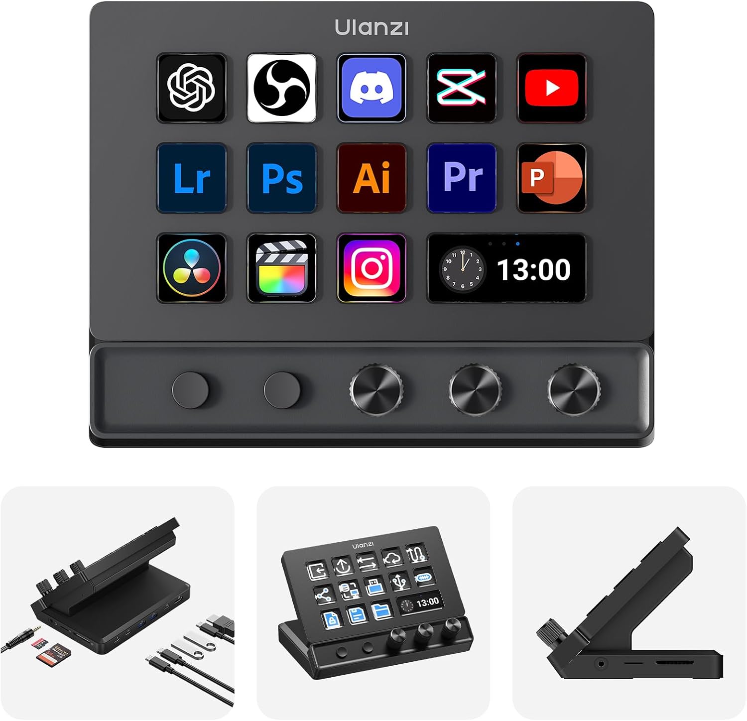ULANZI D200X Creative Deck Macro Keyboard