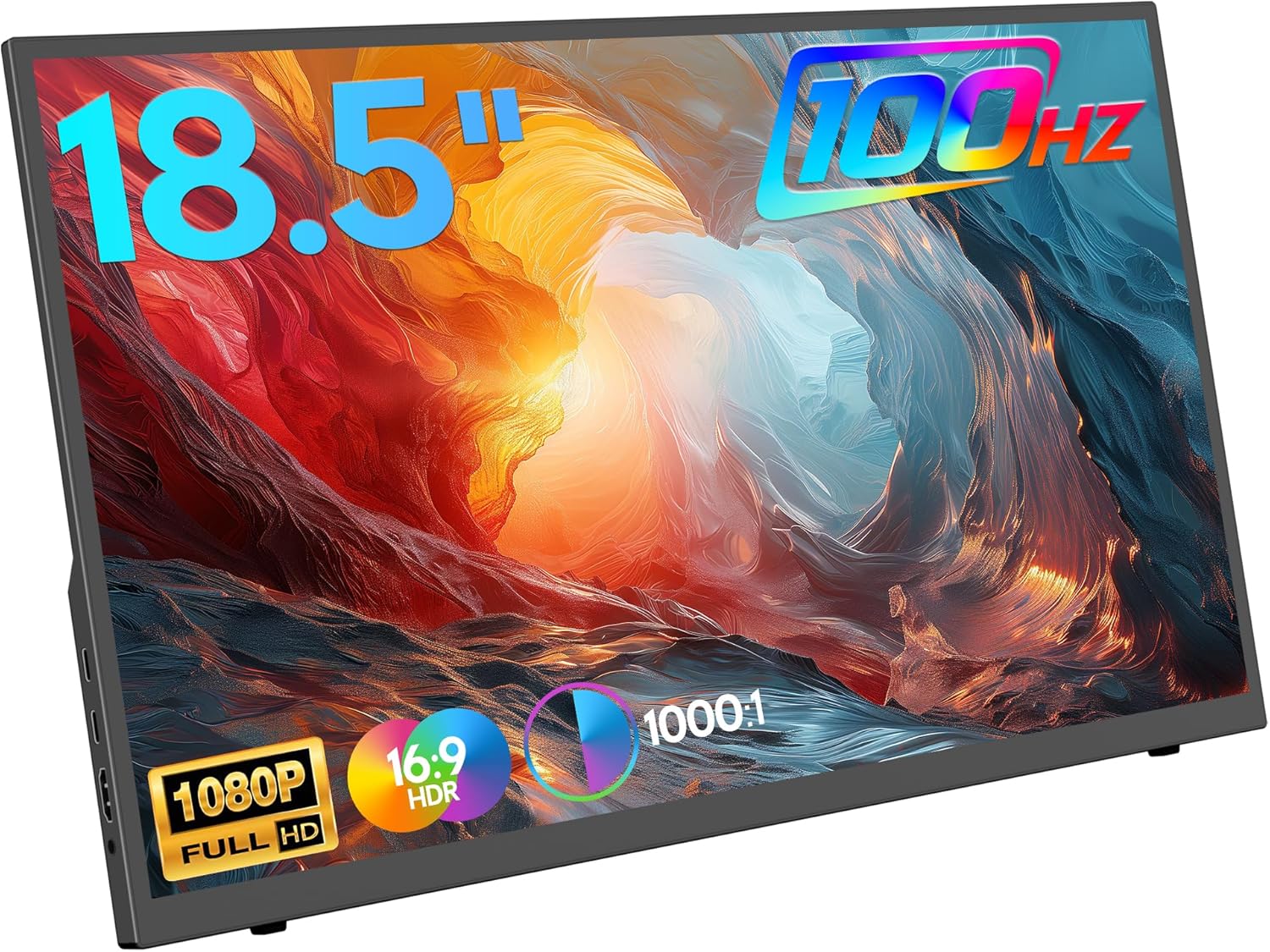 ZSCMALLS 18.5-Inch Portable Monitor