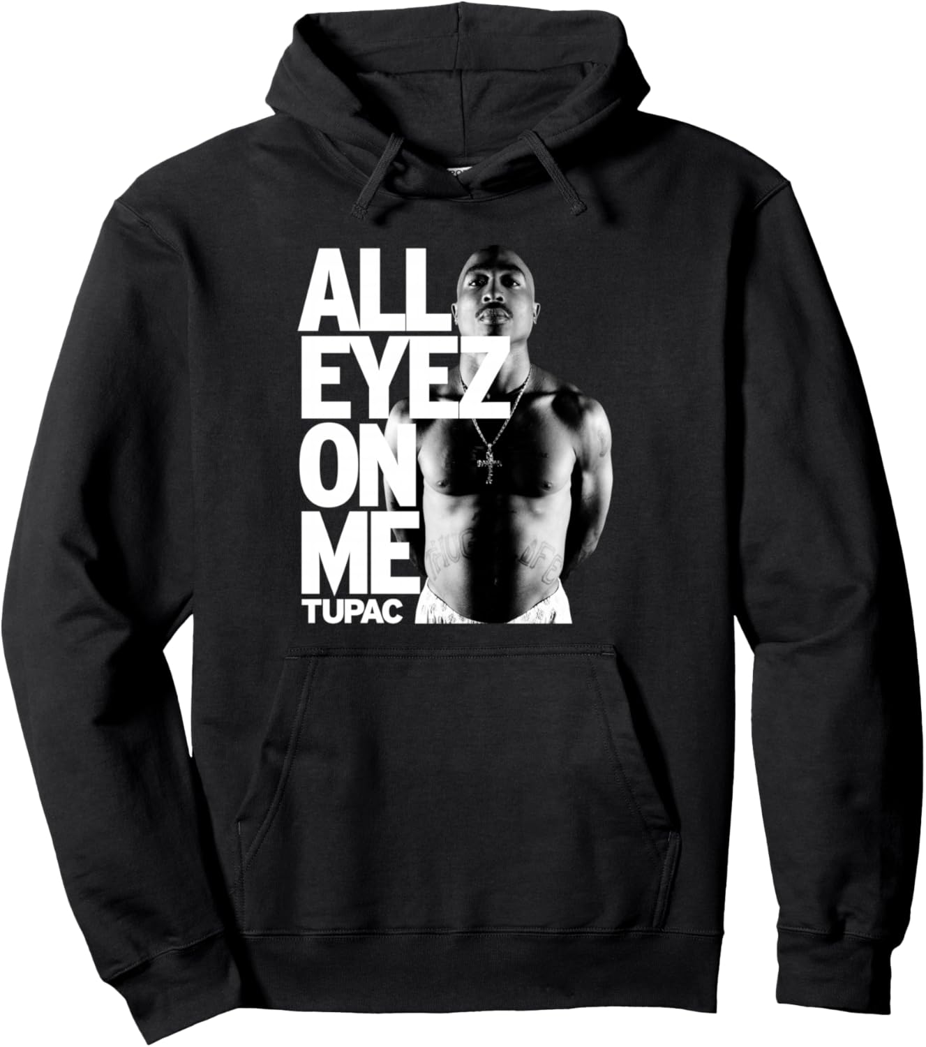 Tupac All Eyez On Me Pullover Hoodie