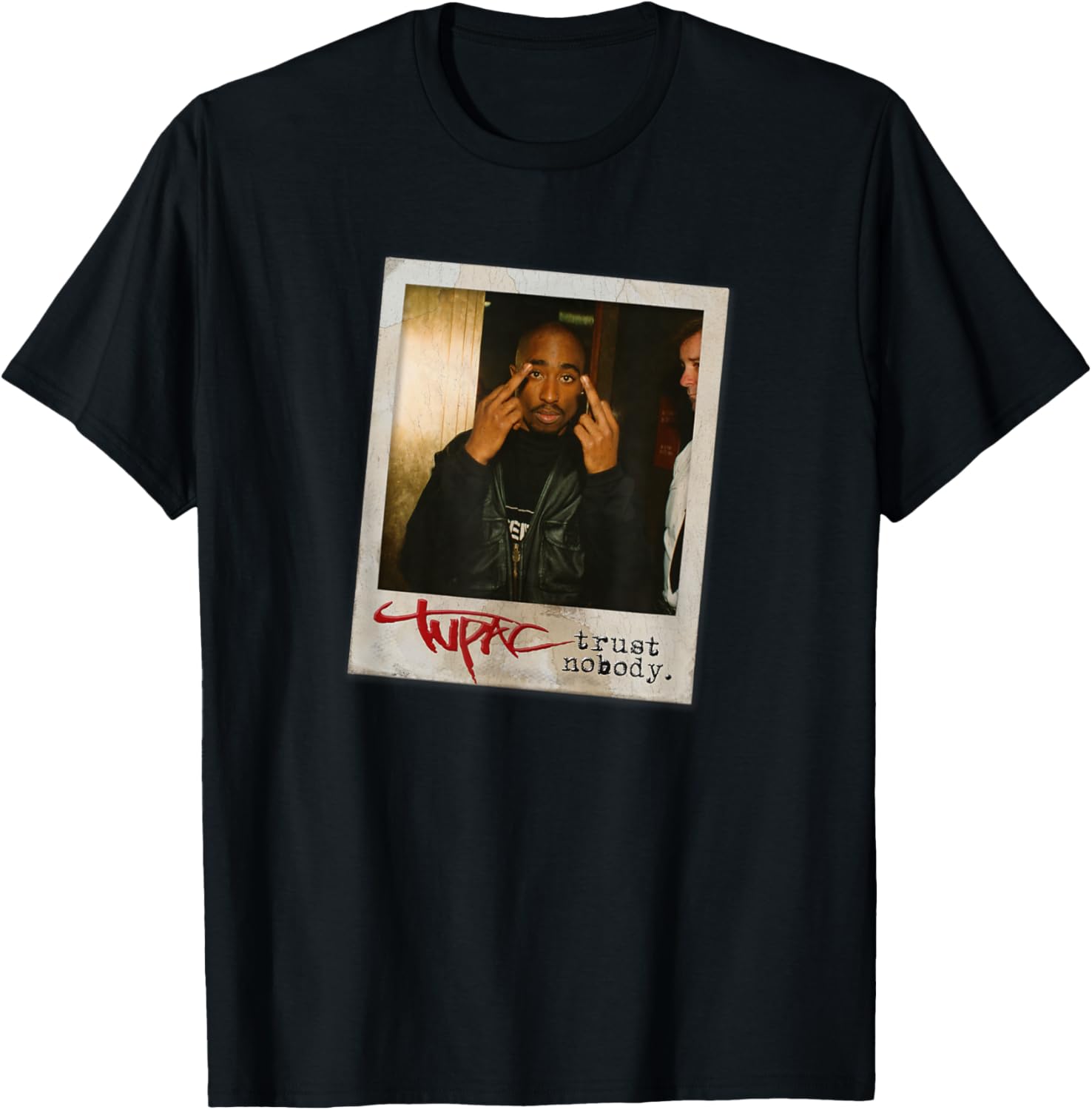 TUPAC SHAKUR Trust Nobody Photo T-Shirt