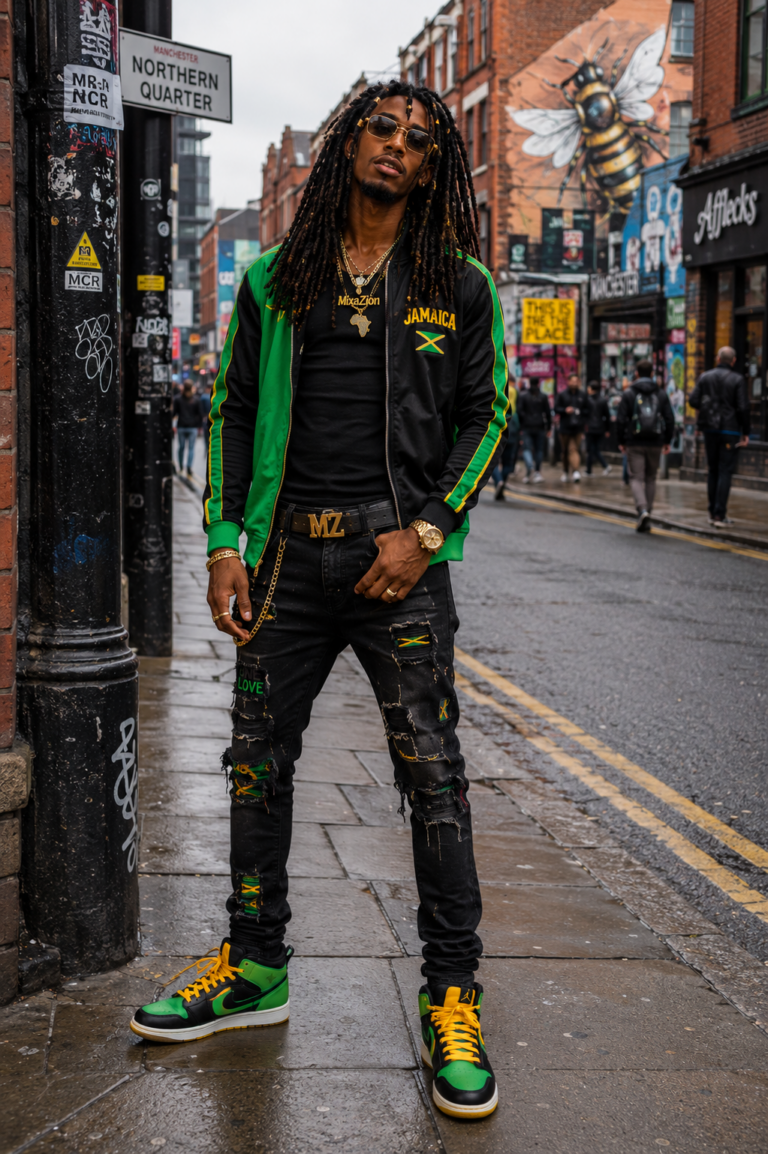 Mixa Zion virtual Jamaican dancehall artist