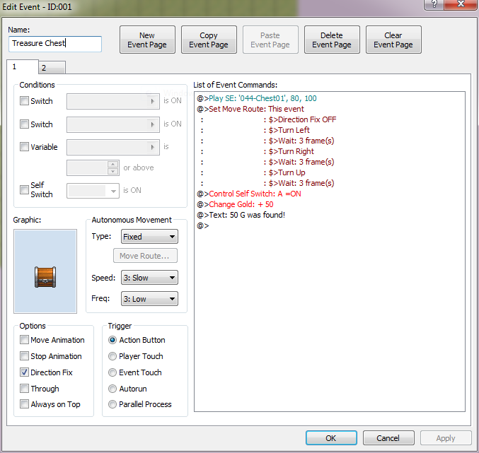 Forum topic: Treasure Chest Tutorial