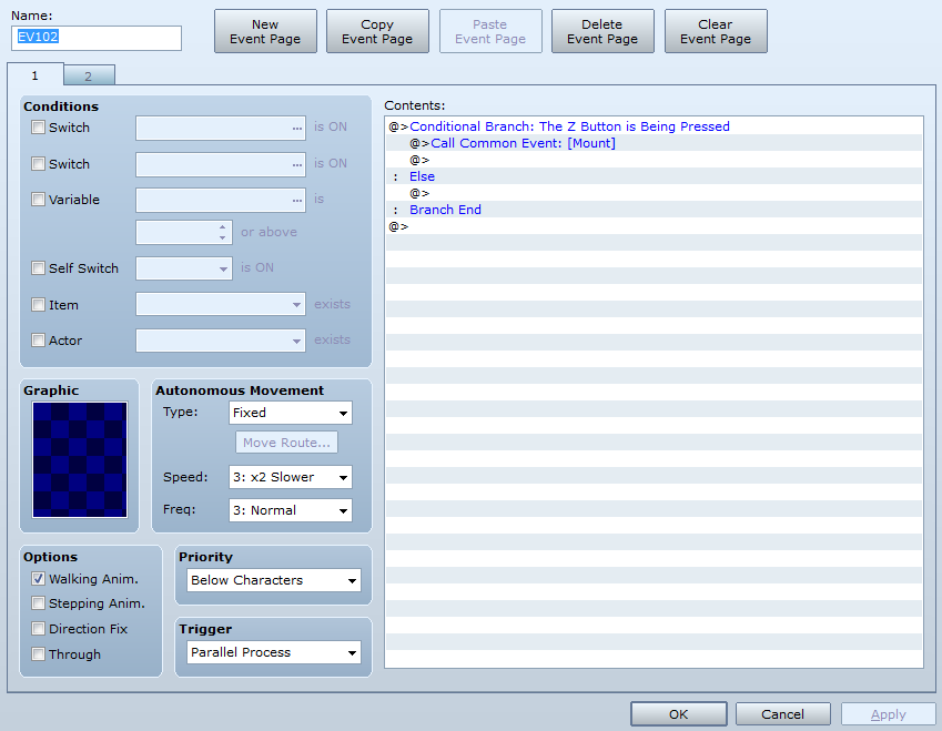 Forum topic: Easy way to make land vehicle with eventing