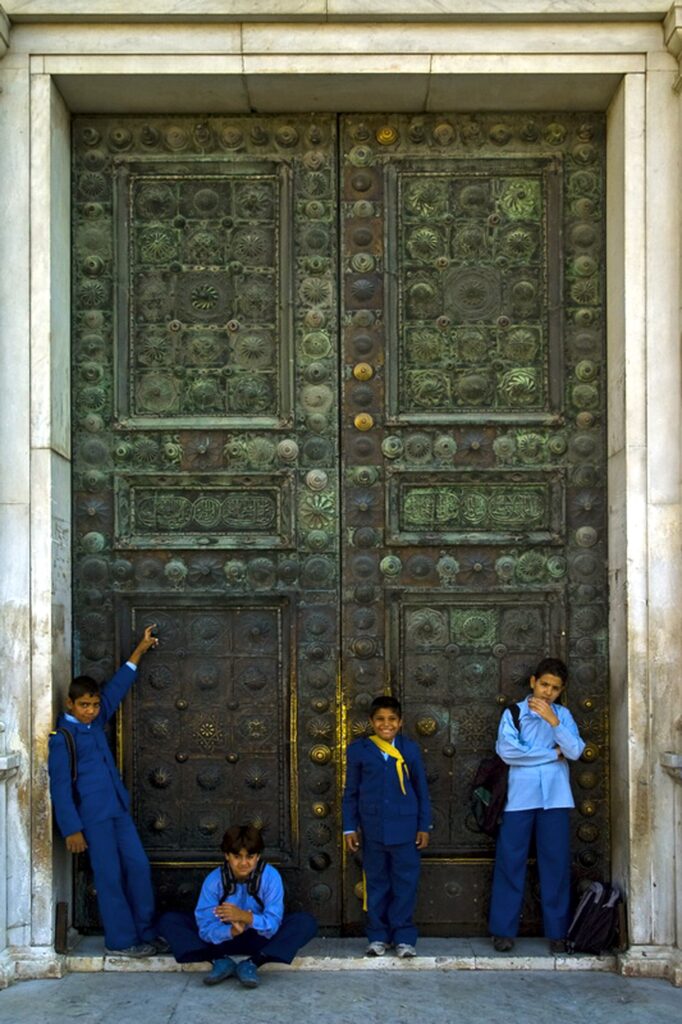 Bronze doors, The Great Umayyed Mosque of Damascus, Syria