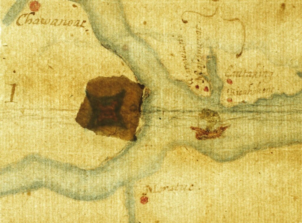 drawing, print study, map