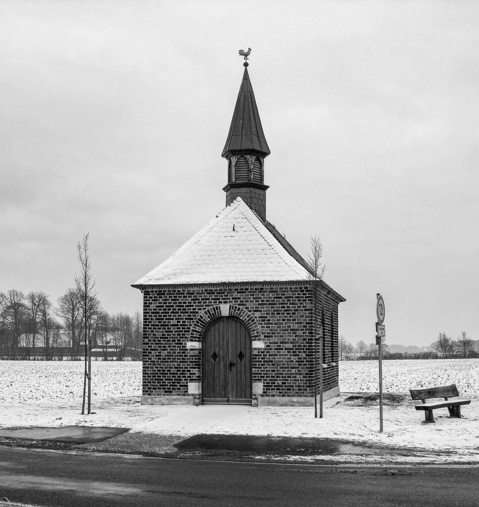 Hiddingsel, St.-Johannes-Nepomuk-Kapelle -- 2010 -- 3675 (bw)
