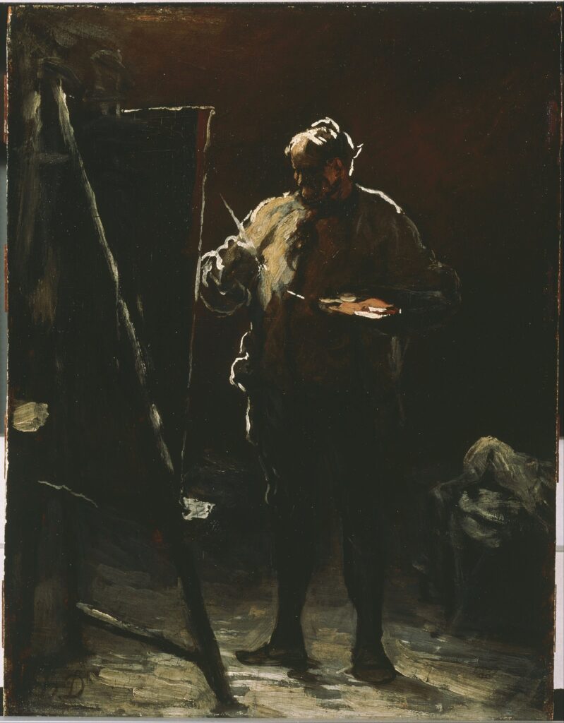 The Painter at His Easeltitle QS:P1476,en: