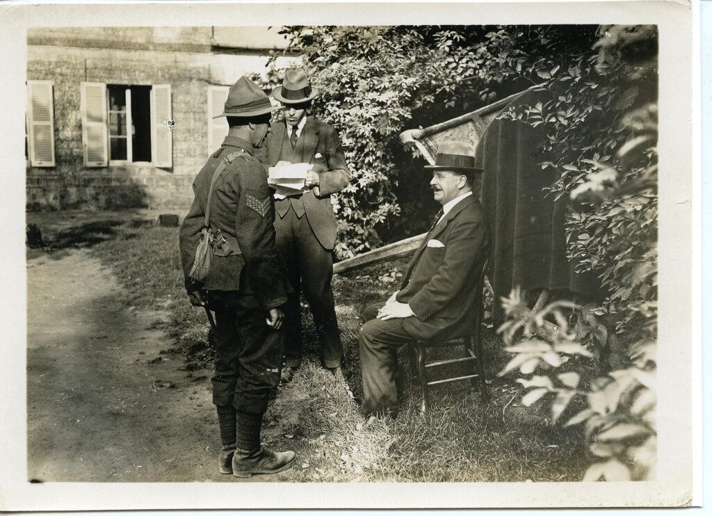 Sir Joseph Ward - Authie, France - 30 June 1918 (16985501838)