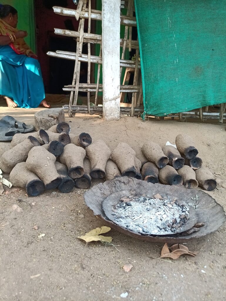 Workspace of Bharai Kaam Artisans in Tigariya, Betul, Madhya Pradesh 001