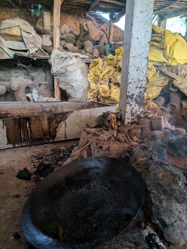 Workspace of Bharai Kaam Artisans in Tigariya, Betul, Madhya Pradesh 006