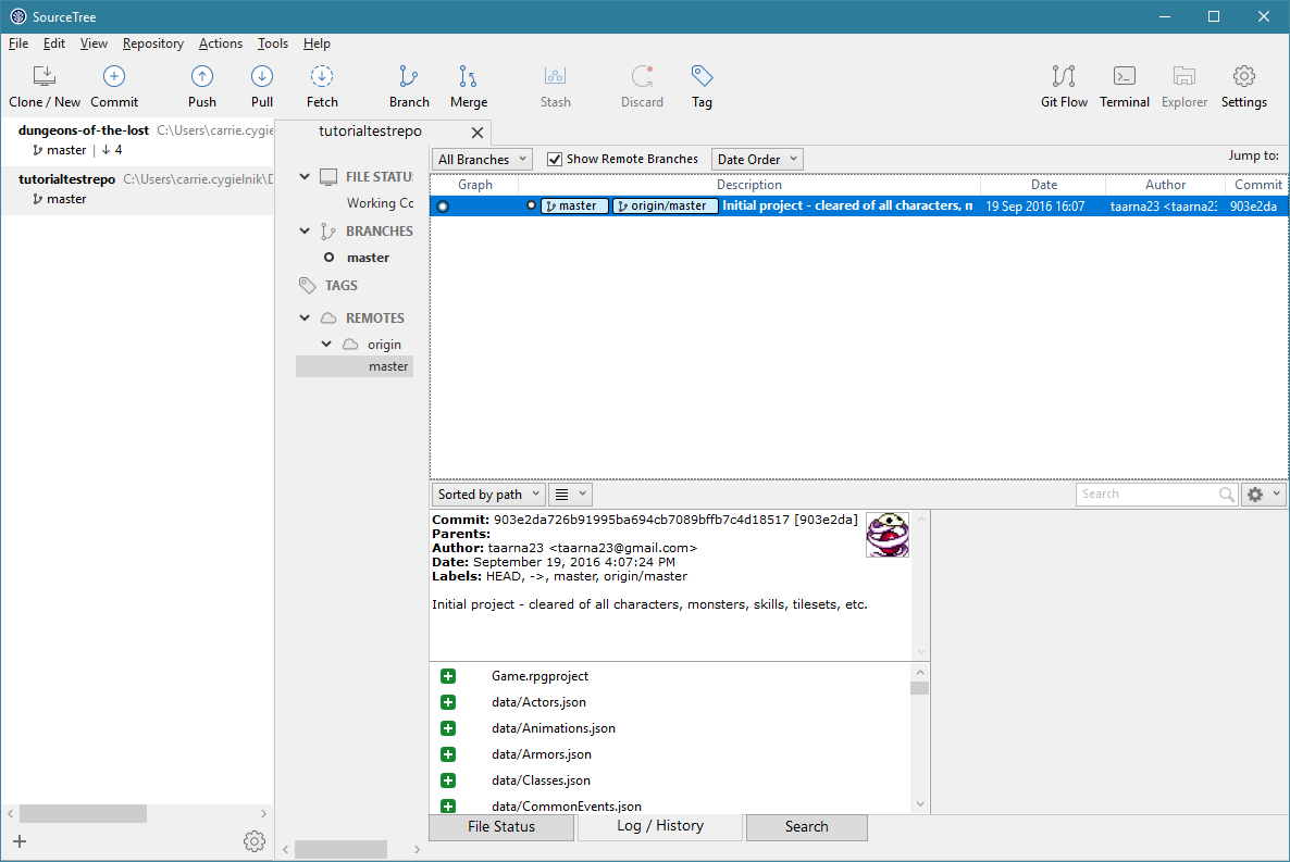 Forum topic: Revision Control and You - Keeping Your Project Safe