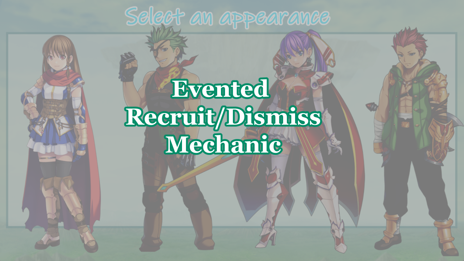 Forum topic: MZ Evented Recruit and Dismiss Mechanic