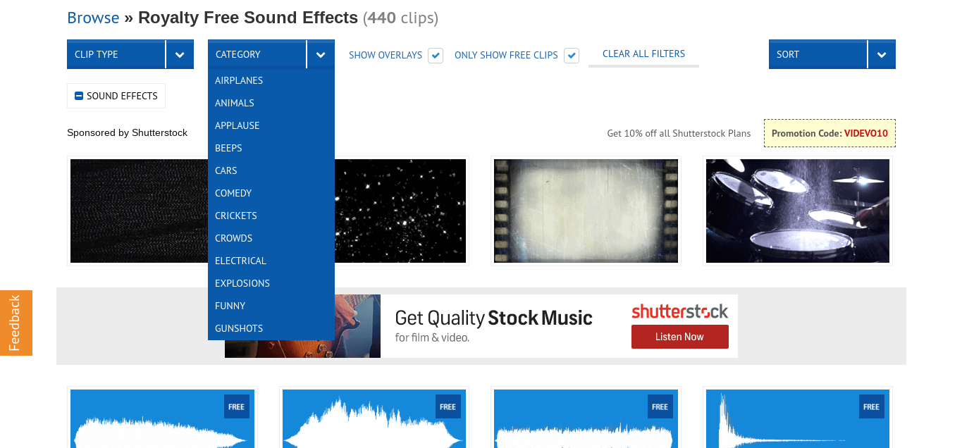 Forum topic: The Complete Guide to Free Commercial Use Music & SFX That Don't Suck!