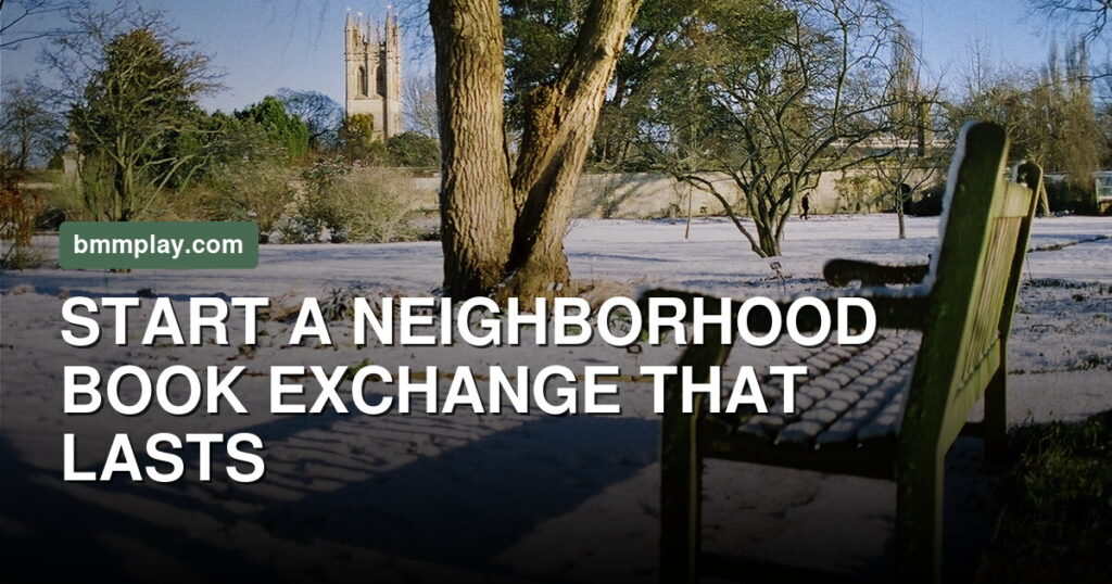 Turn One Shelf Into a Neighborhood Book Exchange That Lasts