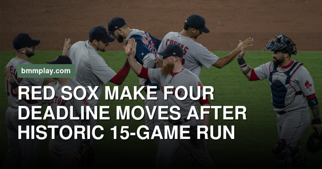 Red Sox Add Rutschman, Miller, White and Gutierrez After Historic 15-Game Run