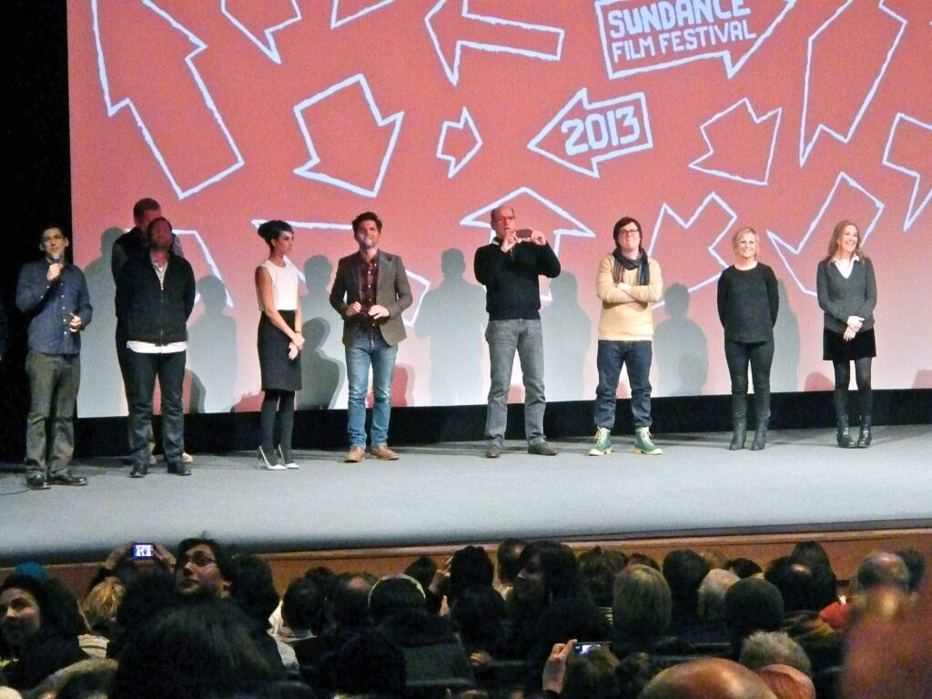The cast of A.C.O.D. at Sundance