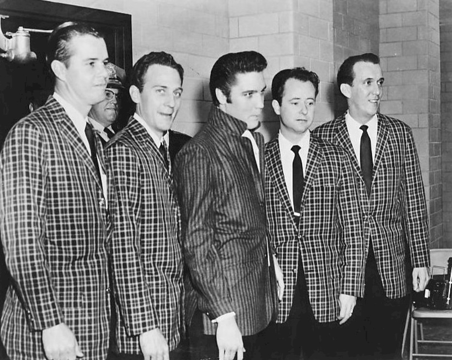 Elvis Presley with the Jordanaires, 1957